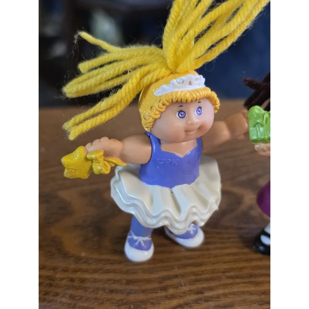 Cabbage Patch Kids Lot of 3 Vintage McDonalds Happy Meal Toy 1992 Good Condition